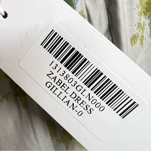 New Reformation Zabel Floral Midi Square Neck Dress - Picture 8 of 8